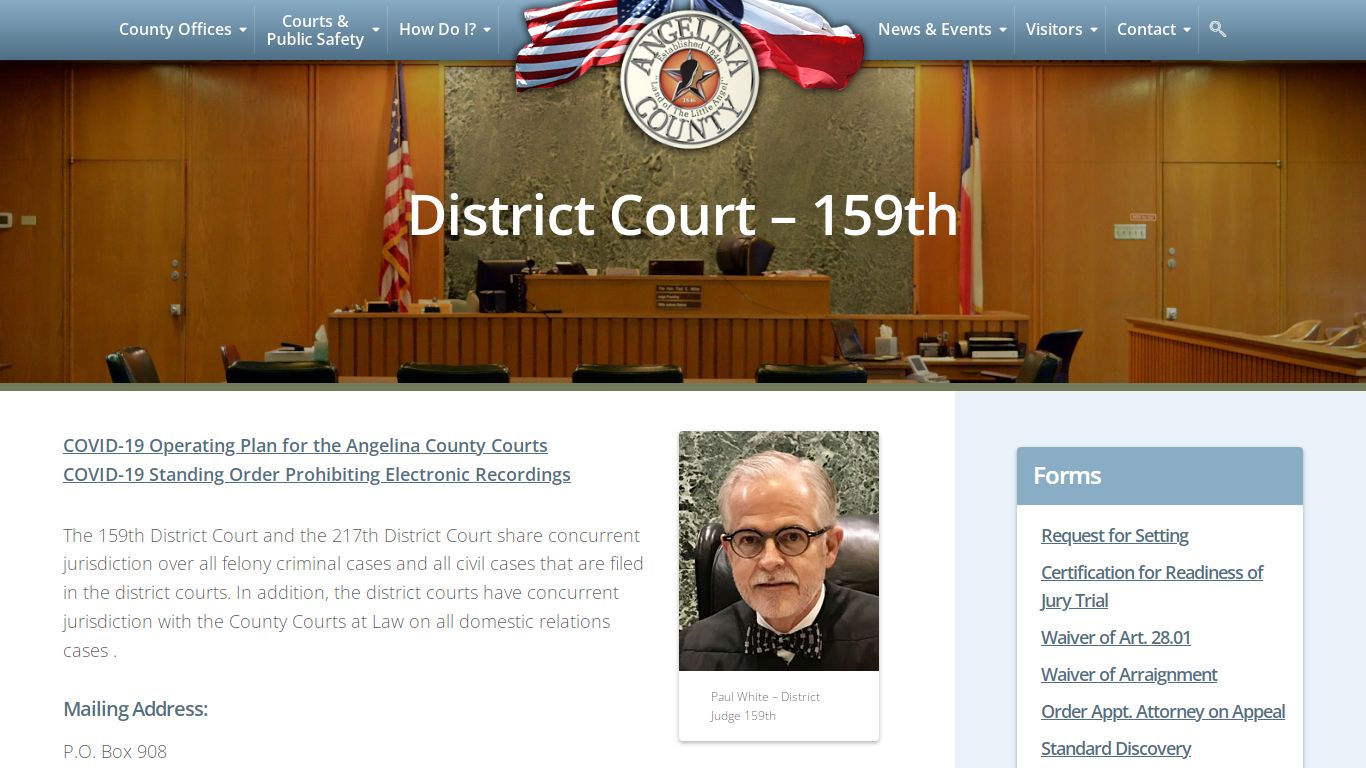 District Court - 159th - Angelina County